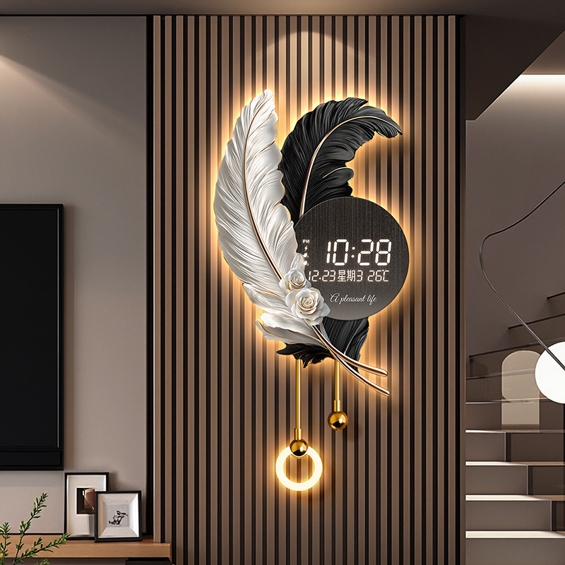 Luxury Lifestyle Design - Minimalistische Wanduhren im chinesischen Stil, luxuriöses