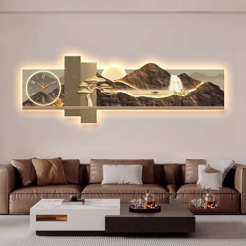 Große Kunst-Wanduhr Luxuriöse  – Luxury Lifestyle Design Bewertung und Preis